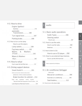 toyota roomy 2016 2017 2018 owners manual in english